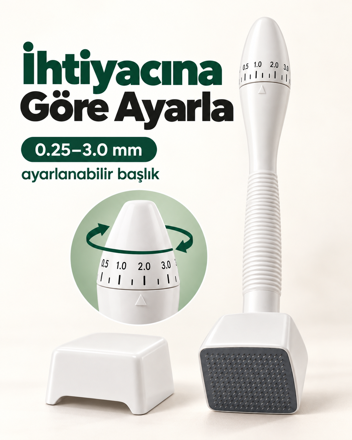 Reneva™ Dermastamp 140  Evde Mikro İğneleme Cihazı