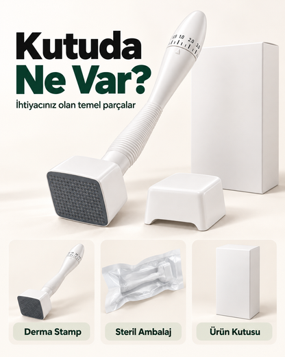 Reneva™ Dermastamp 140  Evde Mikro İğneleme Cihazı